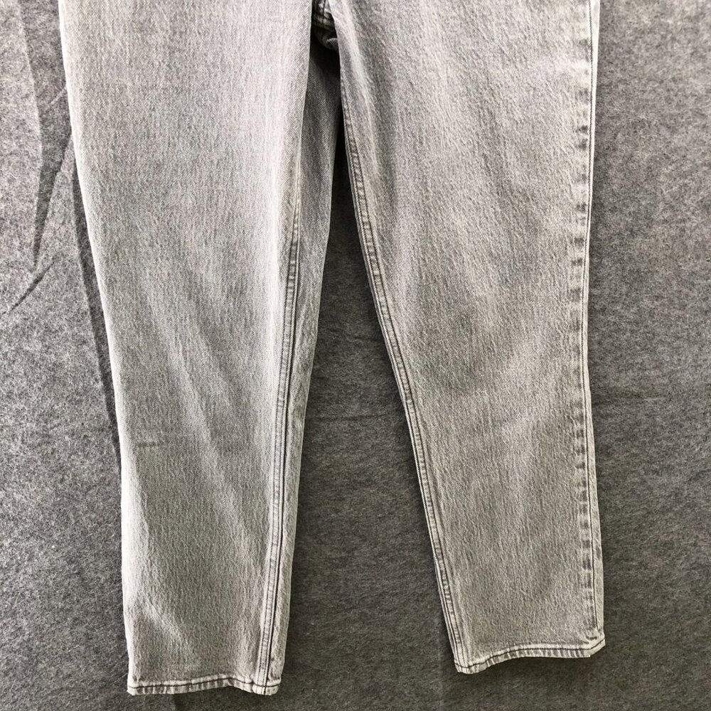 Abercrombie & Fitch 90s Ultra High Rise Curve Love Jeans Women 24/00S Gray Denim - Picture 10 of 10